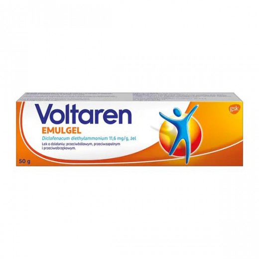 Voltaren Emulgel, żel, 50 g (import równoległy Delfarma)