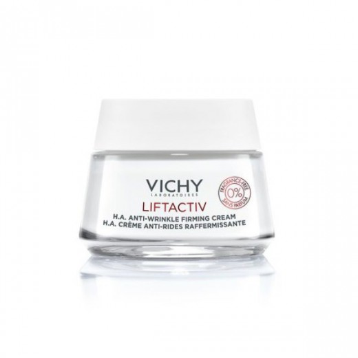 Vichy Liftactiv H.A. Krem przeciwzmarszczkowy, ujędrniający, z kwasem hialuronowym, bezzapachowy, 50 ml