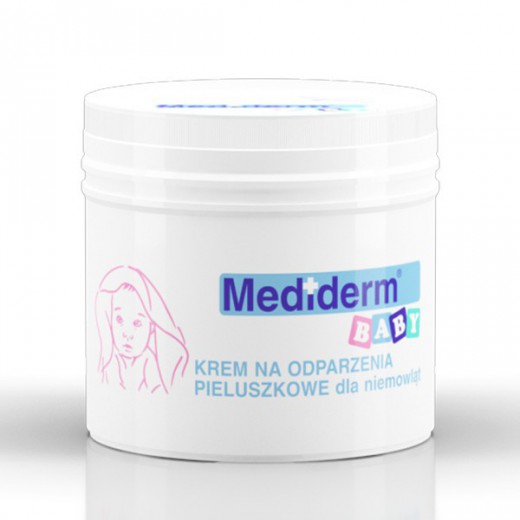 Mediderm Baby, krem na odparzenia pieluszkowe dla niemowląt od 1 miesiąca, 125 g