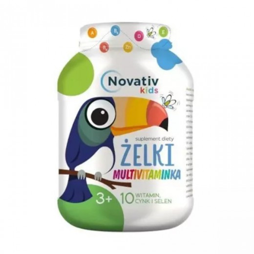 Novativ Kids Żelki Multiwitaminka, 150g