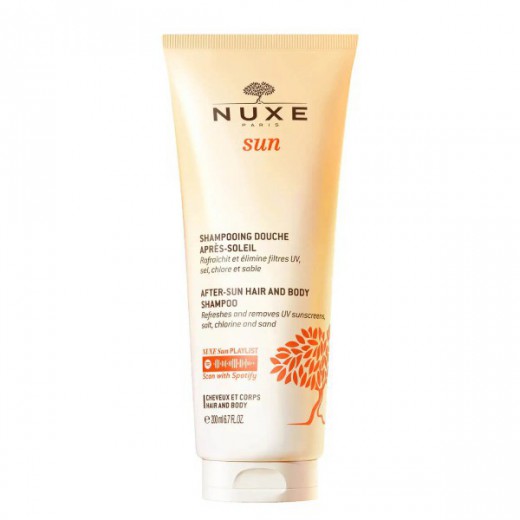 Nuxe Sun, pielęgnacyjny żel pod prysznic po opalaniu, 200 ml