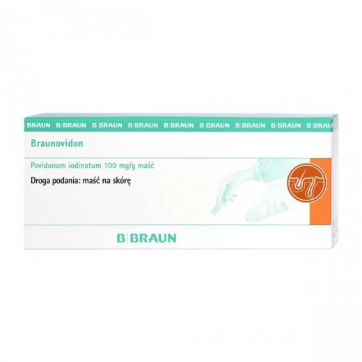 Braunovidon 0,1g/g, maść, 20 g (import równoległy Inpharm)