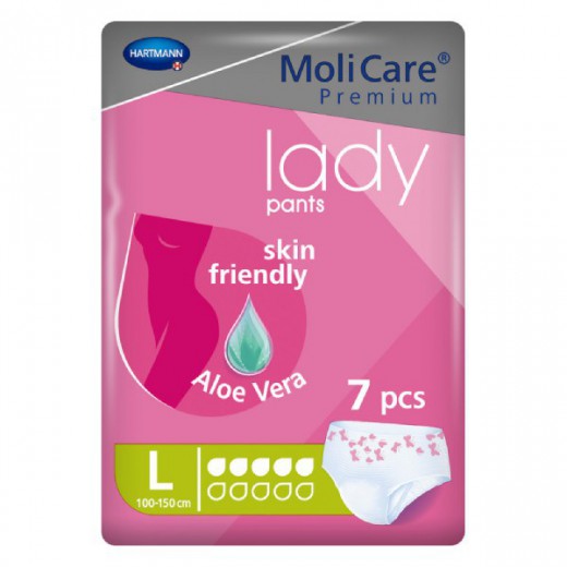 MoliCare Premium lady Pants, 5 kropli, rozmiar L, 7 sztuk