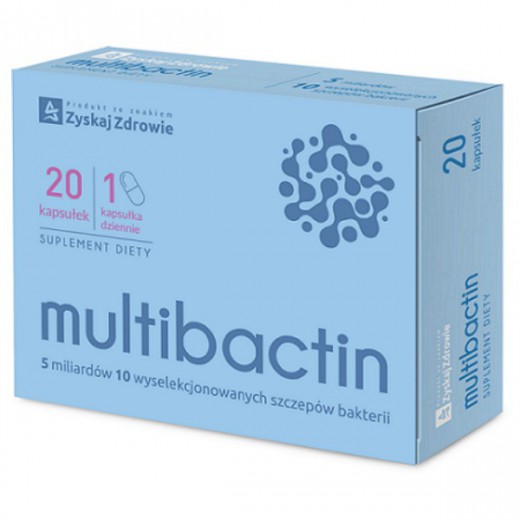 Zyskaj Zdrowie MultiBactin, 20 kapsułek