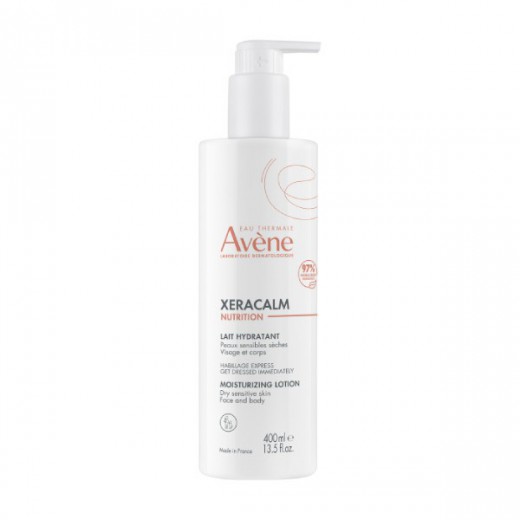 Avene XeraCalm Nutrition, Mleczko nawilżające, 400 ml
