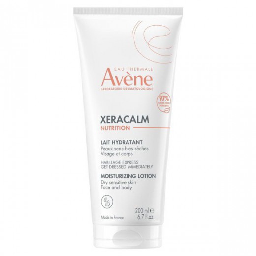 Avene XeraCalm Nutrition, Mleczko nawilżające, 200 ml