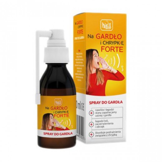 Na gardło i chrypkę Forte, spray, 30 ml