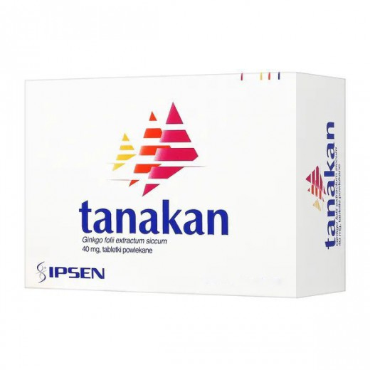 Tanakan 40 mg, 30 tabletek (import równoległy Inpharm)