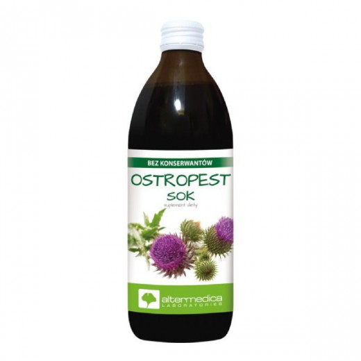 Alter Medica Ostropest, sok, 500 ml