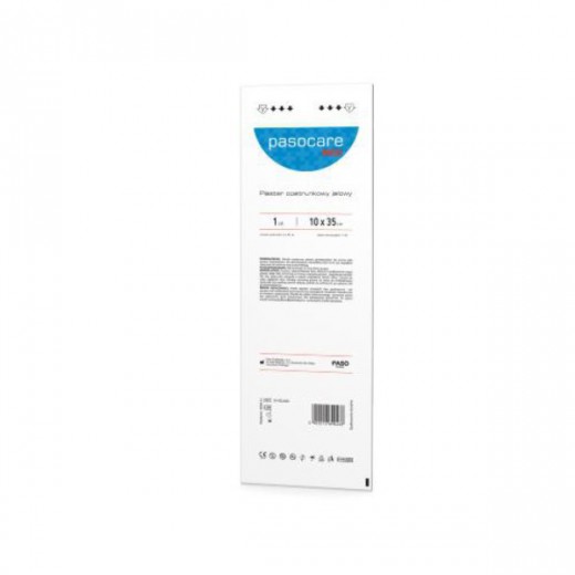 Pasocare Med, plaster opatrunkowy, jałowy, 10 cm x 35 cm, 1 sztuka