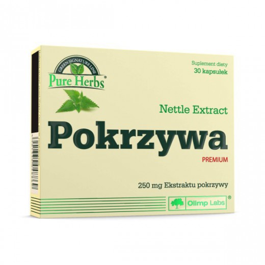 Olimp Pure Herbs Pokrzywa Premium, 30 kapsułek