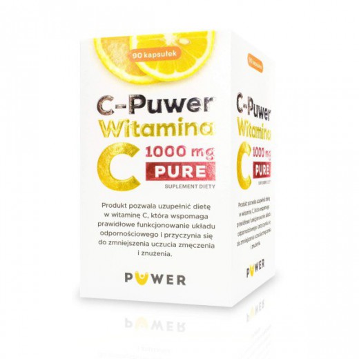C-Puwer Witamina C Pure 1000 mg, 90 kapsułek