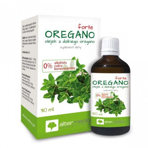 Alter Medica, Oregano Forte, olejek z dzikiego oregano, 30 ml