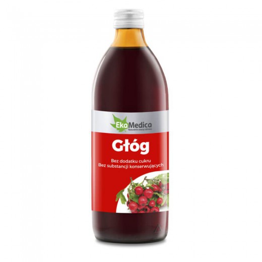 Głóg, sok, EkaMedica, 500ml
