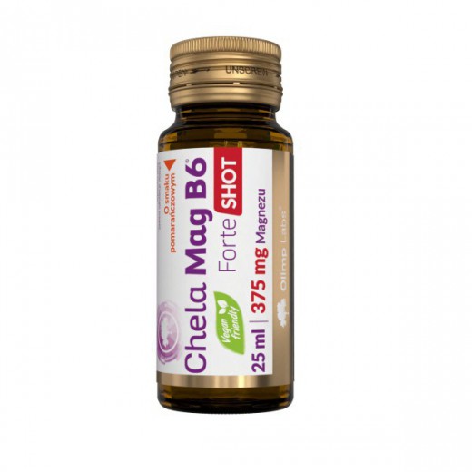 Olimp Chela-Mag B6 Forte shot, smak pomarańczowy, 25 ml