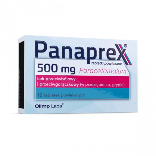 Panaprex 500mg, 12 tabletek
