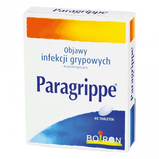 Boiron Paragrippe, 60 tabletek