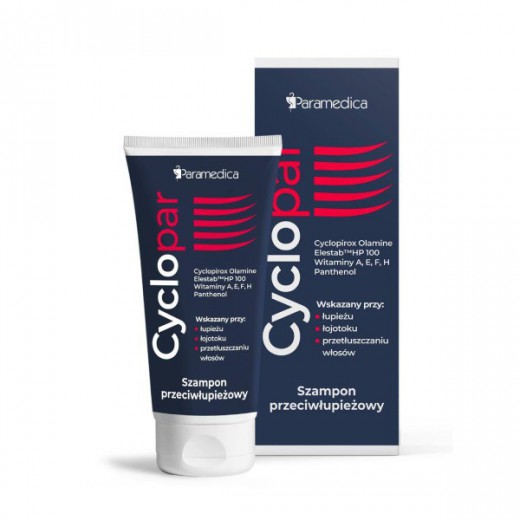 Paramedica Cyclopar, Szampon przeciwłupieżowy, 150 g