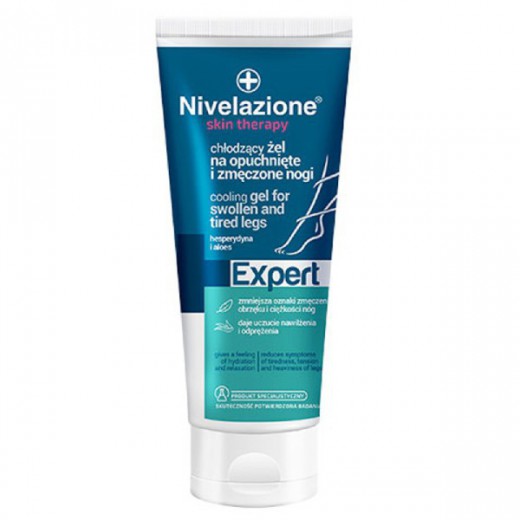 Nivelazione Skin Therapy Expert, chłodzący żel na opuchnięte i zmęczone nogi, 150 ml