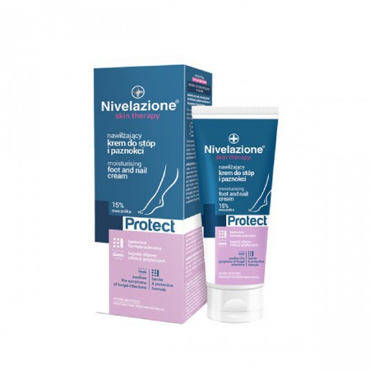 Nivelazione Skin Therapy Protect, nawilżający krem do stóp i paznokci, 50 ml