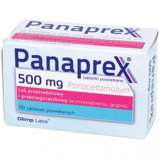 Panaprex 500mg, 50 tabletek