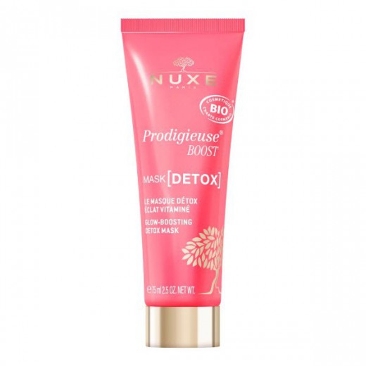 Nuxe Prodigieuse Boost, rozświetlająca maska Detox, 75 ml