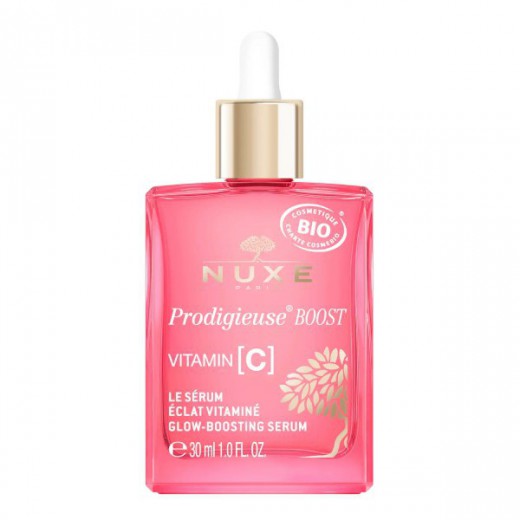 Nuxe Prodigieuse Boost, rozświetlające serum z witaminą C, 30 ml