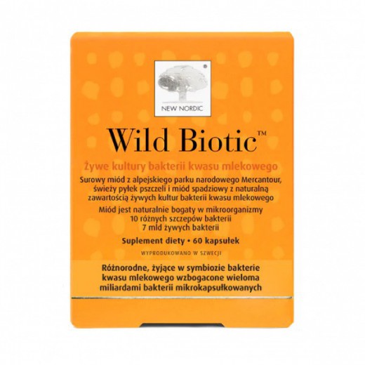 New Nordic Wild Biotic, 60 kapsułek