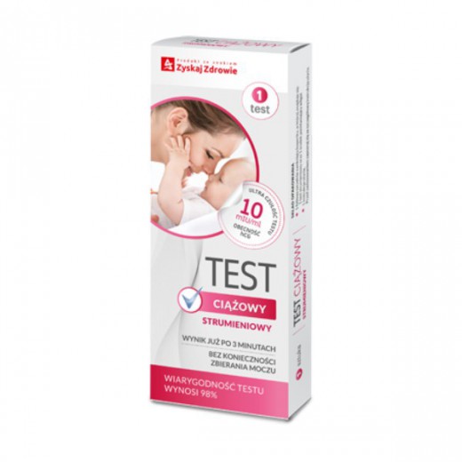 Zyskaj Zdrowie, Test ciążowy strumieniowy, 1 sztuka