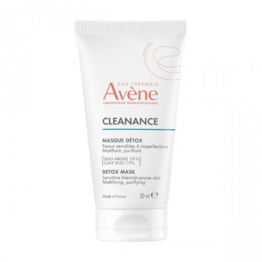 Avene Cleanance Detox Mask, Maseczka oczyszczająca, 50 ml