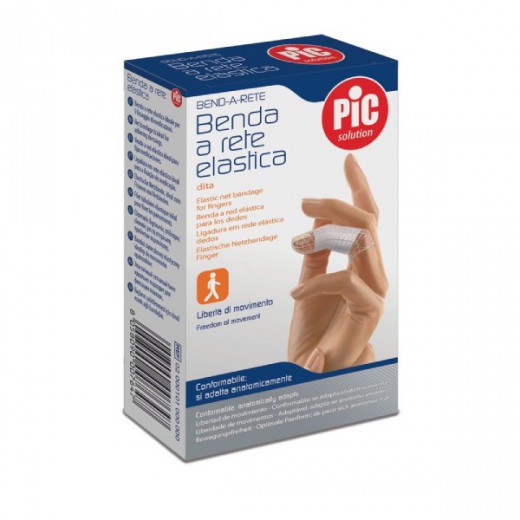 Pic Bend-a-rete, Elastyczna siatka opatrunkowa na palec, 1 sztuka