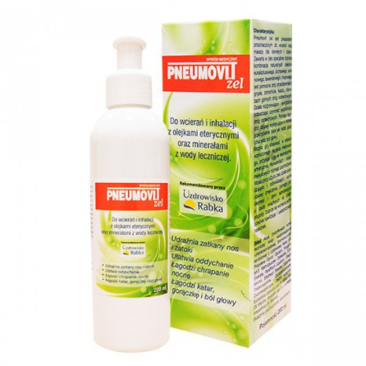 Pneumovit, żel do wcierań i inhalacji, 200 ml
