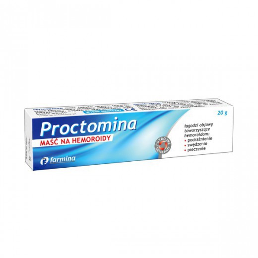 Proctomina, maść na hemoroidy, 20g