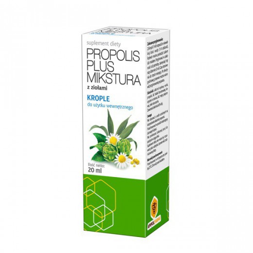 Propolis Plus Mikstura, krople, 20 ml
