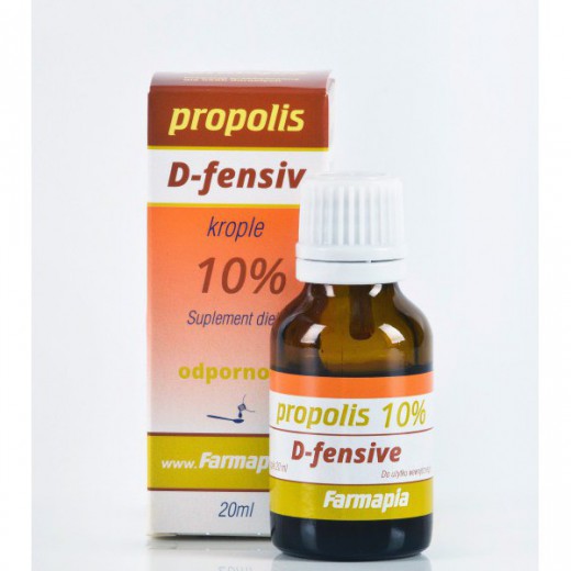 Propolis krople 10% D-fensiv, 20ml