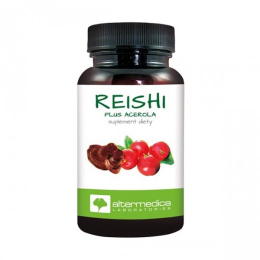 Alter Medica, Reishi Plus Acerola, 60 kapsułek