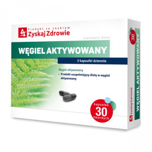 Zyskaj Zdrowie, Węgiel aktywowany, 30 kapsułek