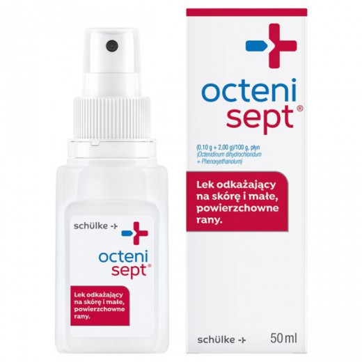 Octenisept (0,10 g + 2 g)/ 100 g, płyn, 50 ml
