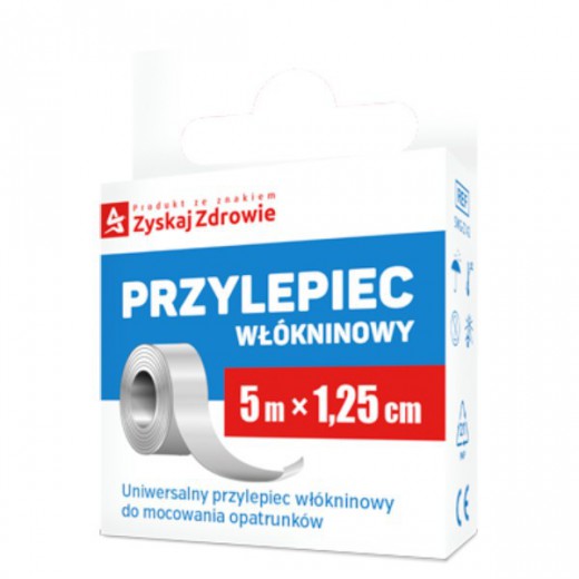 Zyskaj Zdrowie, Przylepiec włókninowy, 5m x 1,25cm