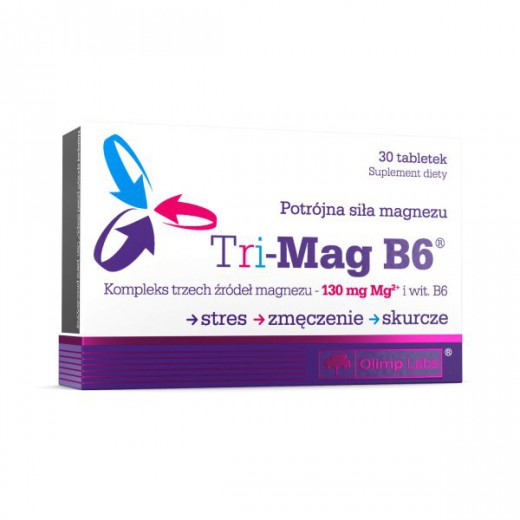 Olimp Tri-Mag B6, 30 tabletek