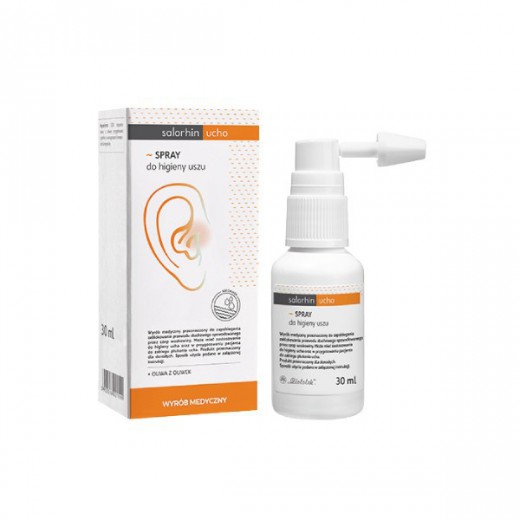 Salorhin, spray do higieny uszu, 30 ml