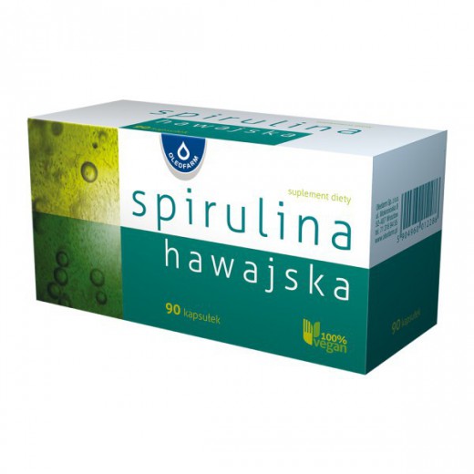 Spirulina hawajska, 90 kapsułek