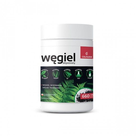 Węgiel aktywowany, proszek, 100 g