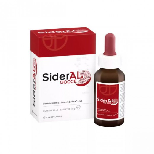 Sideral GOCCE, butelka, 30ml + proszek w saszetce 1,9g