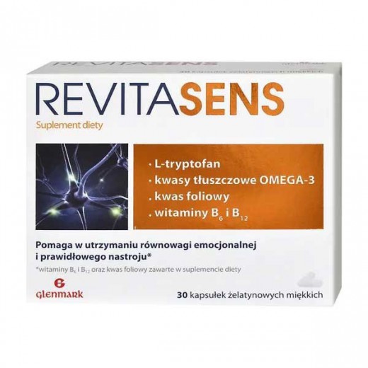 Revitasens, 30 kapsułek miękkich