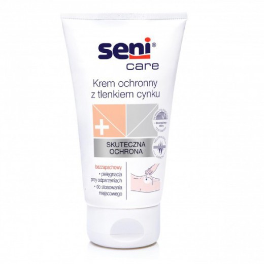 Seni Care, Krem ochronny przeciw odparzeniom z tlenkiem cynku, 100 ml