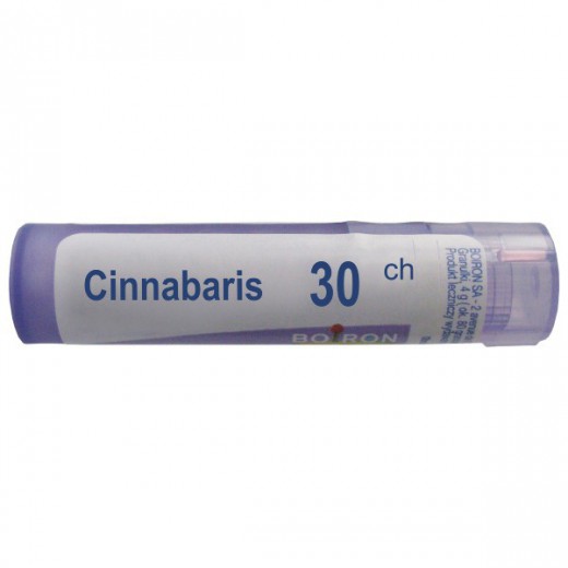 Boiron Cinnabaris 30 ch, granulki, 4 g