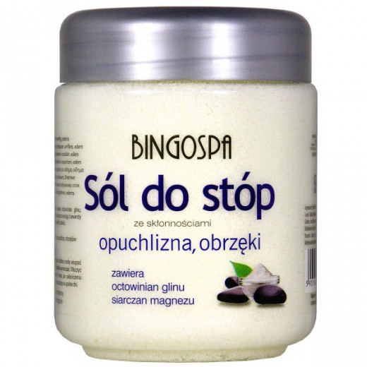 BingoSpa, Sól do stóp, opuchlizna, obrzęki, 550g