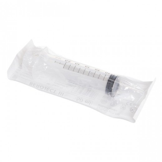 Beroject III, Strzykawka 3 częściowa, cewnikowa, 50 ml, 1 sztuka