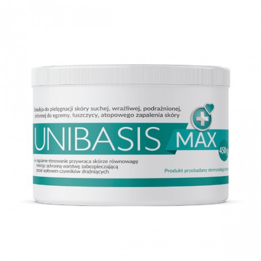 Unibasis Max, emulsja do pielęgnacji skóry, 250 g